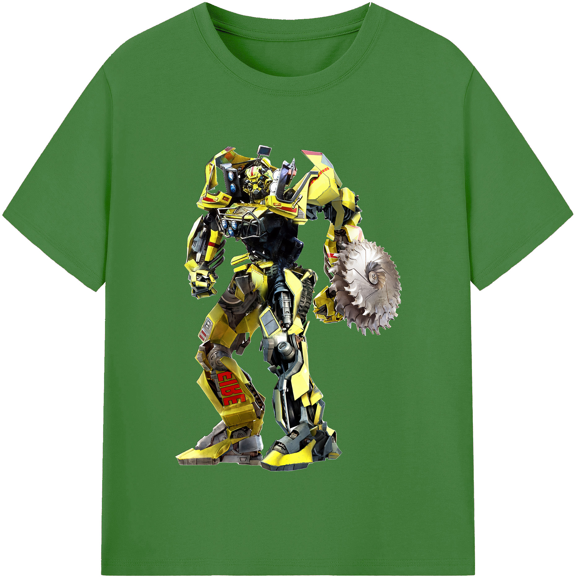 （画像用） Transformers トランスフォーマー レディースカジュアルプリントTシャツ（綿100％）